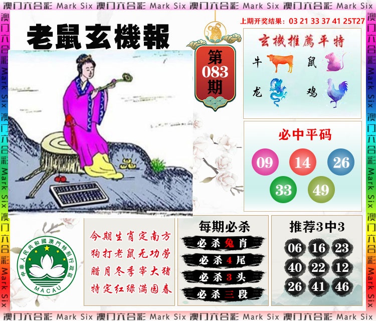 083期老鼠玄机报[图]